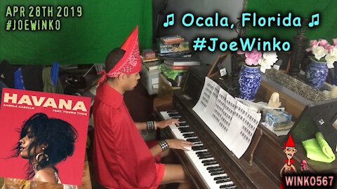 Ocala, Florida Piano Song | Havana, Camila Cabello Parody (2019) | Joe Winko