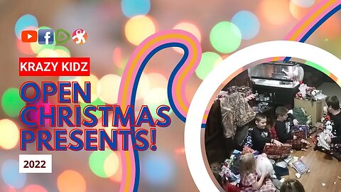 Krazy Kids Creations Christmas Morning! (2022) | Krazy Kidz Creations