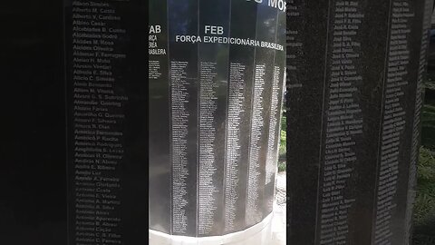 FEB MONUMENTO AOS MORTOS DA SEGUNDA GUERRA MUNDIAL 1942 1945 REGIÃO DO IBIRAPUERA