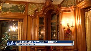 Christmas "Twilight Tours" at Pabst Mansion