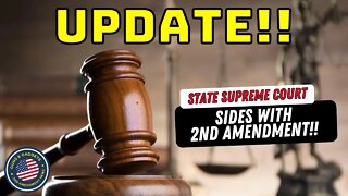 Liberal State Supreme Court Sides With 2A!