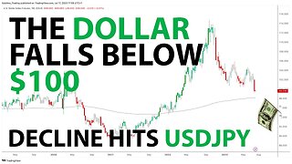 USDJPY Analysis - How US Dollar's Plunge Below $100 Impacts the Pair