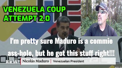 VENEZUELA'S SUICIDE PUPPET JUST BLEW UP!!! COUP ATTEMPT IN PROGRESS (SHARE)