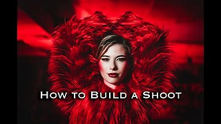 How To Build a Photo Shoot Using a 3 Light Set Up, Props, and Accent Lighting