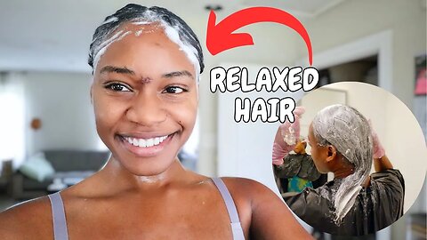 I GOT MY SECOND RELAXER! NO MORE NATURAL HAIR??