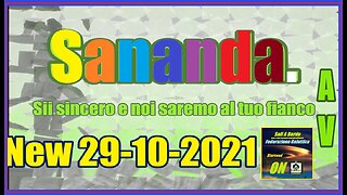 Sananda. Sii sincero e noi saremo al tuo fianco