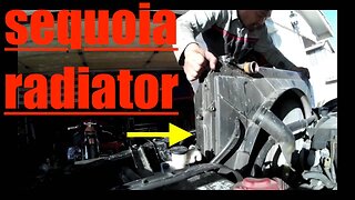 BUSTED Radiator Thermostat Replacement Toyota Sequoia Tundra √ Fix it Angel