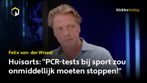Felix van der Wissel: "PCR-tests bij sport zou onmiddellijk moeten stoppen!"