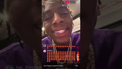 SOULJA BOY IG LIVE: Big Draco Beefing With Omi In The HellCat Now (09/01/23) FULL LIVE