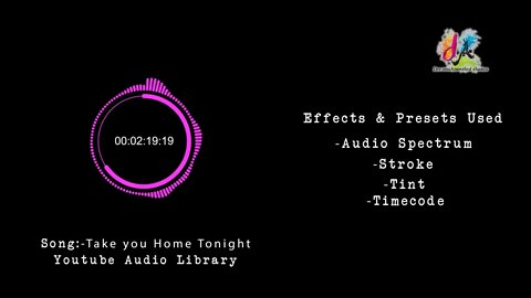 Audio Spectrum in After Effects Sample free