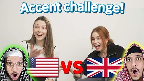 Arab Muslim Brothers Reaction To British and American Compare Accents For The First Time!