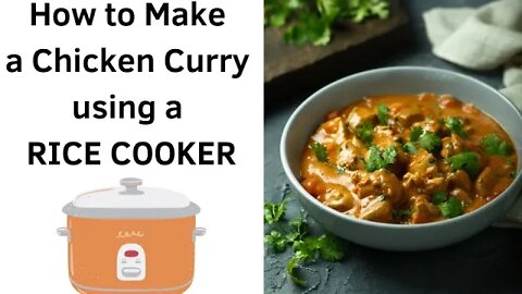 How to make a Sri Lankan Masala Chicken Curry using a Rice Cooker