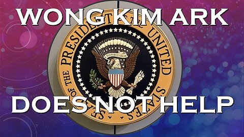 Natural Born Citizen and Presidential Eligibility. Why Wong Kim Ark Doesn't Resolve the Issue