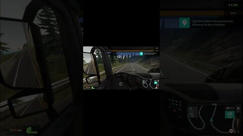 #Shorts Check Out My Job In Truck Driver Simulator | Truck Game Videos