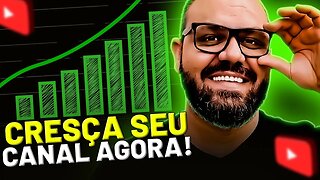 ESSA SEM DÚVIDA É A MELHOR MANEIRA DE CRESCER UM CANAL PEQUENO NO YOUTUBE!