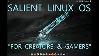 Salient Linux OS - Creative Multimedia Distro Based On Arch