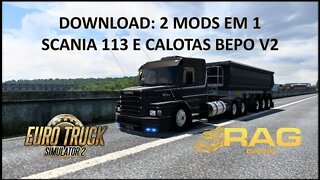 100% Mods Free: Scania 113 e Calotas Bepo V2
