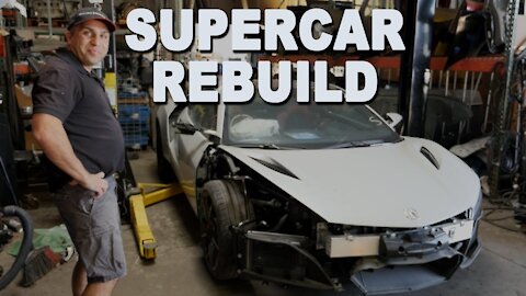 Rebuilding a Wrecked NSX SUPERCAR For Less Than $10, 000!