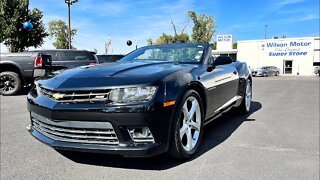 2015 Chevrolet Camaro SS Convertible Walk Around