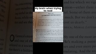 brain when trying to read