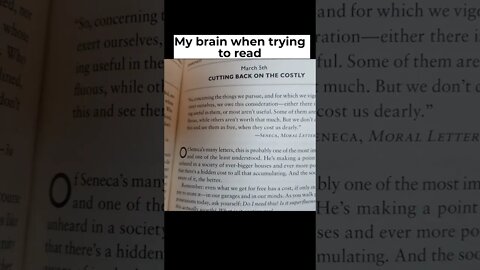 brain when trying to read