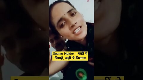 😱😱Pakistani Seema Haider with Sachin Meena in India🤫#news #entertainment