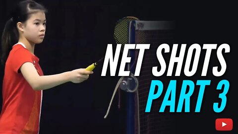 Cross Court Net Drop Shots - Badminton Coach Hendry Winarto - English with Indonesian Subtitles