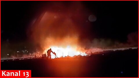 Russia is attacked by Ukrainian drones: Video of fire in Rostov region emerges
