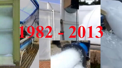 1982-2013: Liquid Bubble Foam Filled SolaRoof Greenhouses in Collection (1)