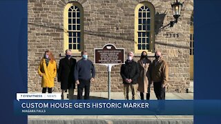 Niagara Falls Customhouse receives historic marker