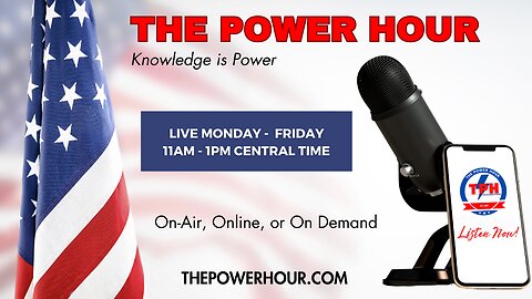 The Power Hour - Tuesday, July 30, 2024: Guest Host: