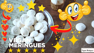 Amazing recipes: How to make vegan meringues