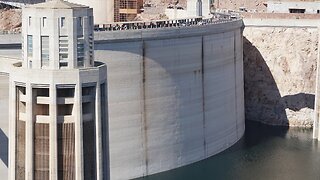 Quick Look at Hoover Dam & Lake Mead's Current Water Level (Nevada/Arizona Border)