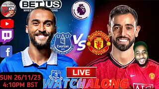 EVERTON vs MANCHESTER UNITED LIVE WATCHALONG - PREMIER LEAGUE | Ivorian Spice