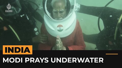 PM Modi offers underwater prayers at submerged temple | Al Jazeera Newsfeed