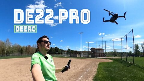 DEERC DE22 PRO Camera Drone Review