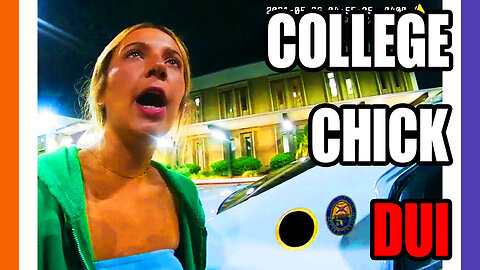 Under 21 College Chick Gets A DUI