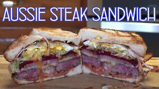 Aussie Steak Sandwich | #SteakSanga | Ribeye Cap