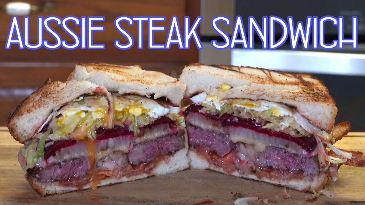Aussie Steak Sandwich SteakSanga Ribeye Cap