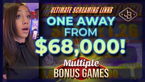 Going For The $68,000 Super Duper Jackpot! 💥 on Ultimate Screaming Links Slot Machine