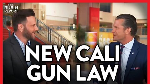 Dave Rubin Gives a Priceless Reaction to California's New Gun Law | POLITICS | Rubin Report