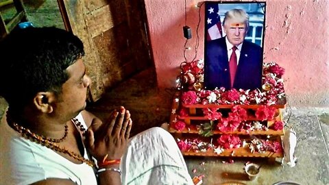 Indian Farmer Worships Trump while Hindu Nationalists Praise Him