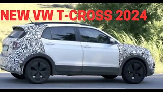 New 2024 Volkswagen T-Cross — Best compact crossover.
