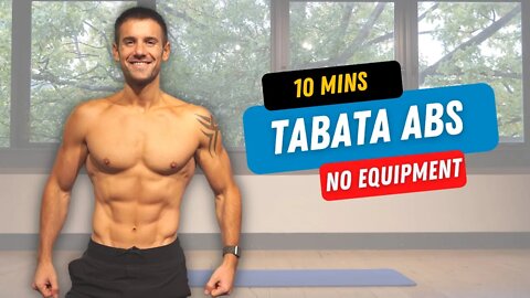 Quick Tabata ABS workout for a SIX PACK! 10 Minutes | No Repeats!
