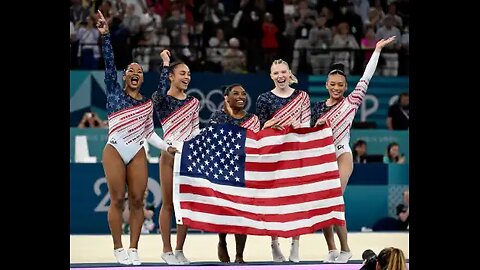 Simone Biles and US gymnastics team reclaim Olympic gold | BBC News
