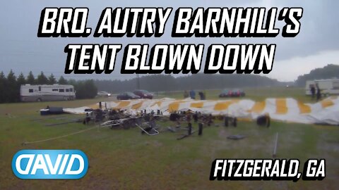 Autry Barnhill's tent blew down 2016-06-17 (Extended Cut)