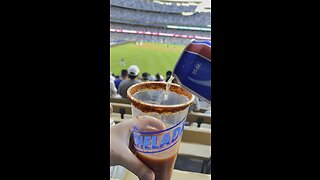 Dodger Stadium enjoying a cold one #beer #dodgers #dodgerstadium #fyppage #baseball