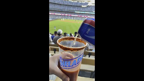 Dodger Stadium enjoying a cold one #beer #dodgers #dodgerstadium #fyppage #baseball