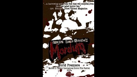 August Underground's Mordum - 2003 - Premiere Screening