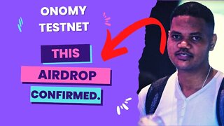 Don't Miss The Ongoing Onomy Testnet. Airdrop Confirmed!!!